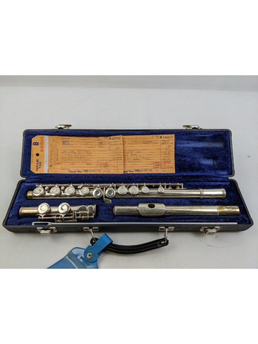 Gemeinhardt Elkhart 2SP Student Flute Silver Plated w/ Case F72578